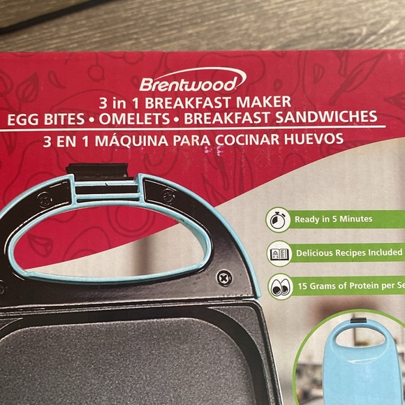 Brand NEW Brentwood 3 in 1 breakfast maker - Picture 3 of 7